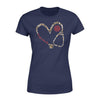 Apparel XS / Navy TRL x Nurse - Fire Wife Nurse Life Leopard Shirt - Standard Women's T-shirt - DSAPP