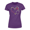 Apparel XS / Purple TRL x Nurse - Fire Wife Nurse Life Leopard Shirt - Standard Women's T-shirt - DSAPP