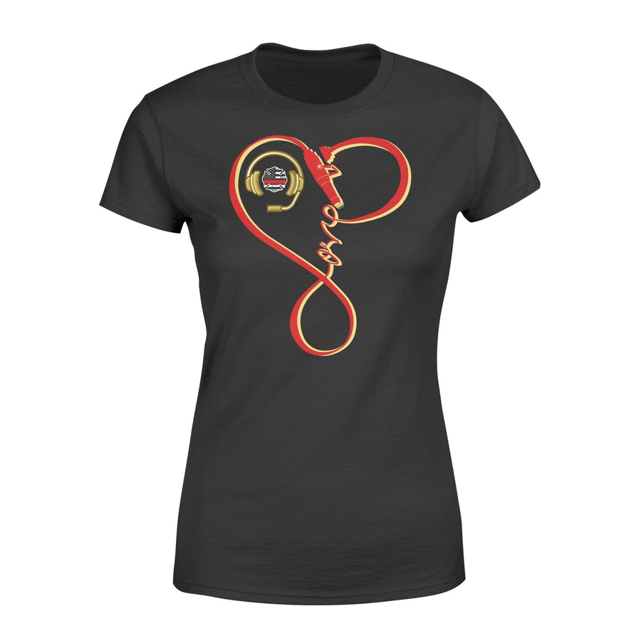 Apparel XS / Black TRL x TGL - Infinity Fire Hose Headset - Standard Women’s T-shirt - DSAPP