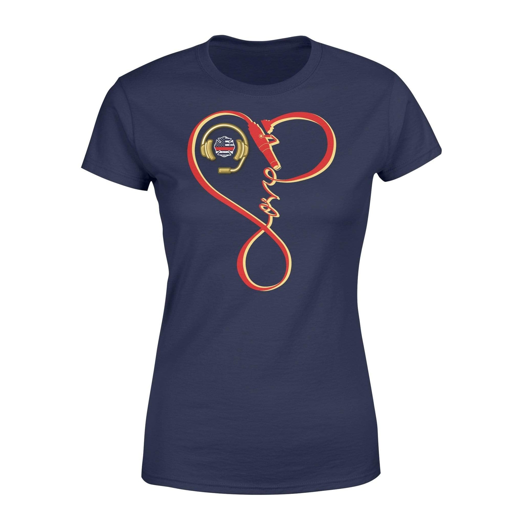 Apparel XS / Navy TRL x TGL - Infinity Fire Hose Headset - Standard Women’s T-shirt - DSAPP