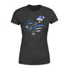 Apparel XS / Black Xmas - Personalized Shirt - TBL - Snowflake Pattern Flag Heart  - Standard Women's T-shirt - DSAPP