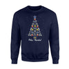 Apparel S / Navy Xmas - TBL Things Tree Shirt - Standard Fleece Sweatshirt - DSAPP