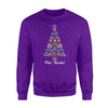 Apparel S / Purple Xmas - TBL Things Tree Shirt - Standard Fleece Sweatshirt - DSAPP