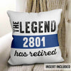 The Legend Has Retired Police Personalized Pillow (Insert Included)