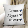 Thin Blue Line Family Name Personalized Pillow (Insert Included)