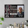 Army Memorial Someone We Love In Heaven Personalized Photo Canvas