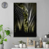 Canvas Prints 16" x 24" - BEST SELLER Army - Northern Camouflage Light - Anchor Canvas