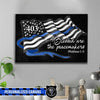 Canvas Prints 12" x 8" Blessed Are The Peace Makers - Flying Flag - Personalized Canvas