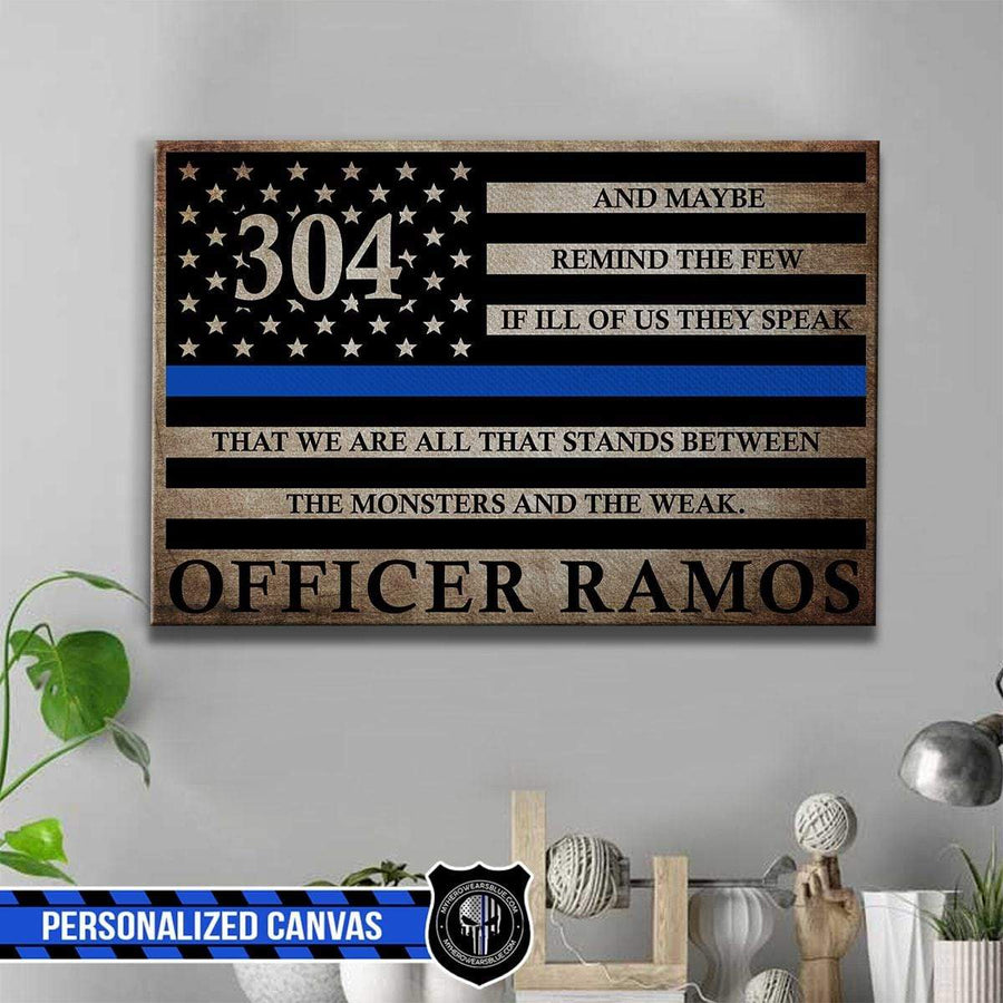 Canvas Prints 24" x 16" - BEST SELLER Personaized Canvas - TBL - Remind The Few