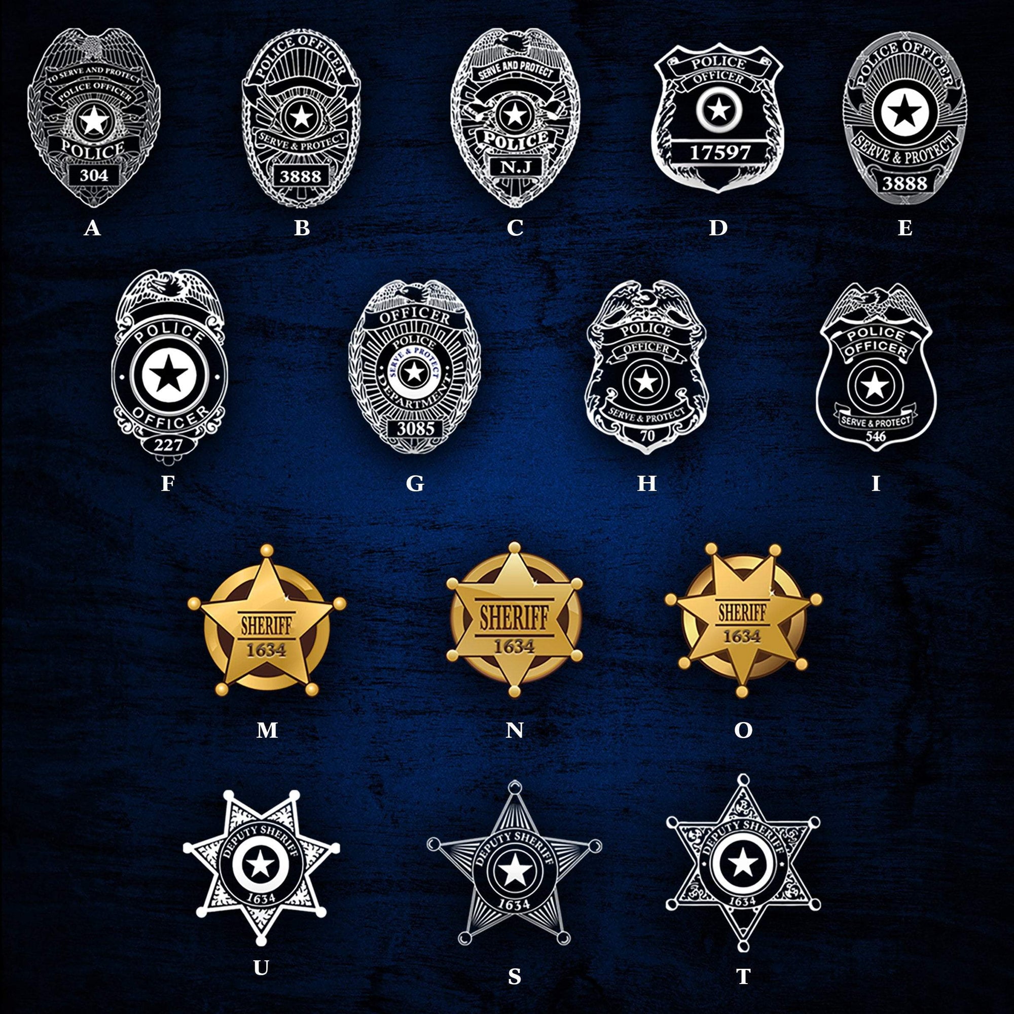 Canvas Prints 12" x 8" Personalized Canvas - Half Thin Blue Line - Blue Line Couple