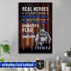 Canvas Prints 16" x 24" - BEST SELLER Personalized Canvas-TBL- Real Hero Canvas