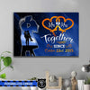 Canvas Prints 24" x 16" - BEST SELLER Personalized Canvas - TBL - Together Since Handcuff