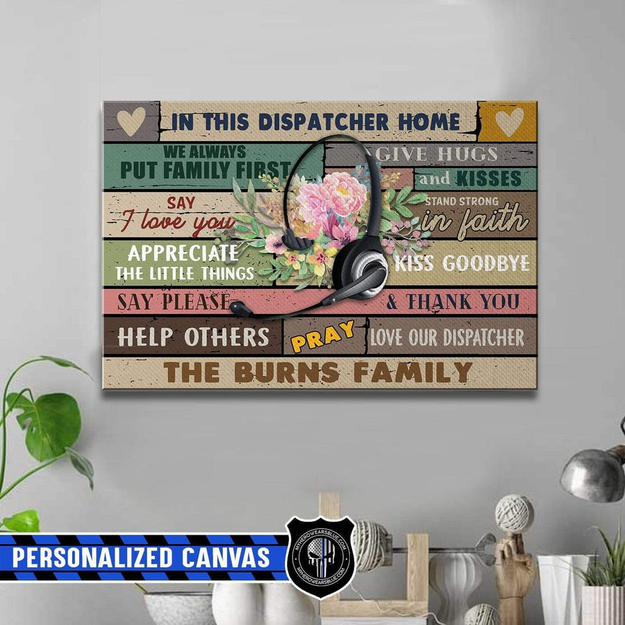 Canvas Prints 24" x 16" - BEST SELLER Personalized Canvas - TGL - In This House