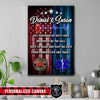 Canvas Prints 16" x 24" - BEST SELLER Personalized Canvas - TRL - Perform My Duty - Firefighter x EMS