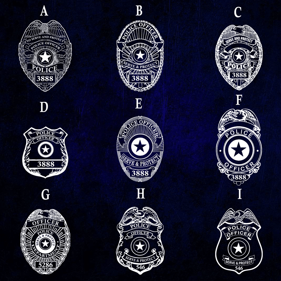 Canvas Prints Personalized Canvas - Two Thin In One Line - Police x Dispatcher