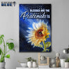 Canvas Prints 8" x 12" Sunflower Thin Blue Line Sky Canvas