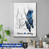 TBL - Always By Your Side Female Officer Personalized Canvas Print