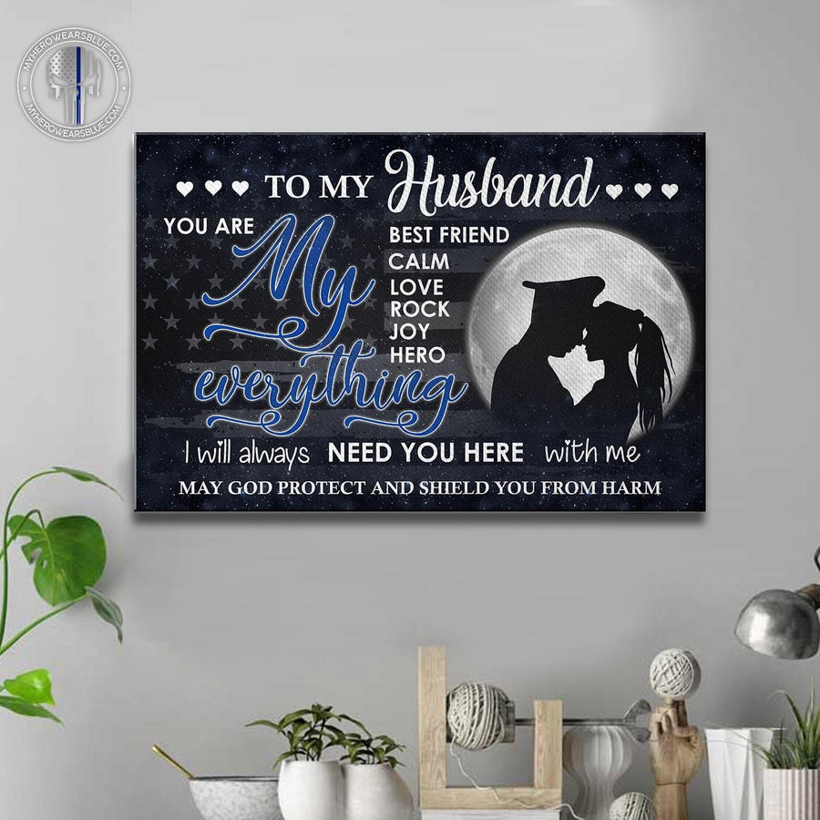 Canvas Prints 24" x 16" - BEST SELLER TBL - Best Friend - Love - Hero Canvas