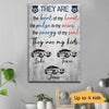 The Beat Of My Heart Police Thin Blue Line Canvas Print