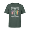 Irish By Blood Airman By Choice St Patrick Day Air Force T-shirt