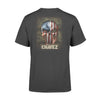 Army - Camouflage Skull Flag Personalized Shirt