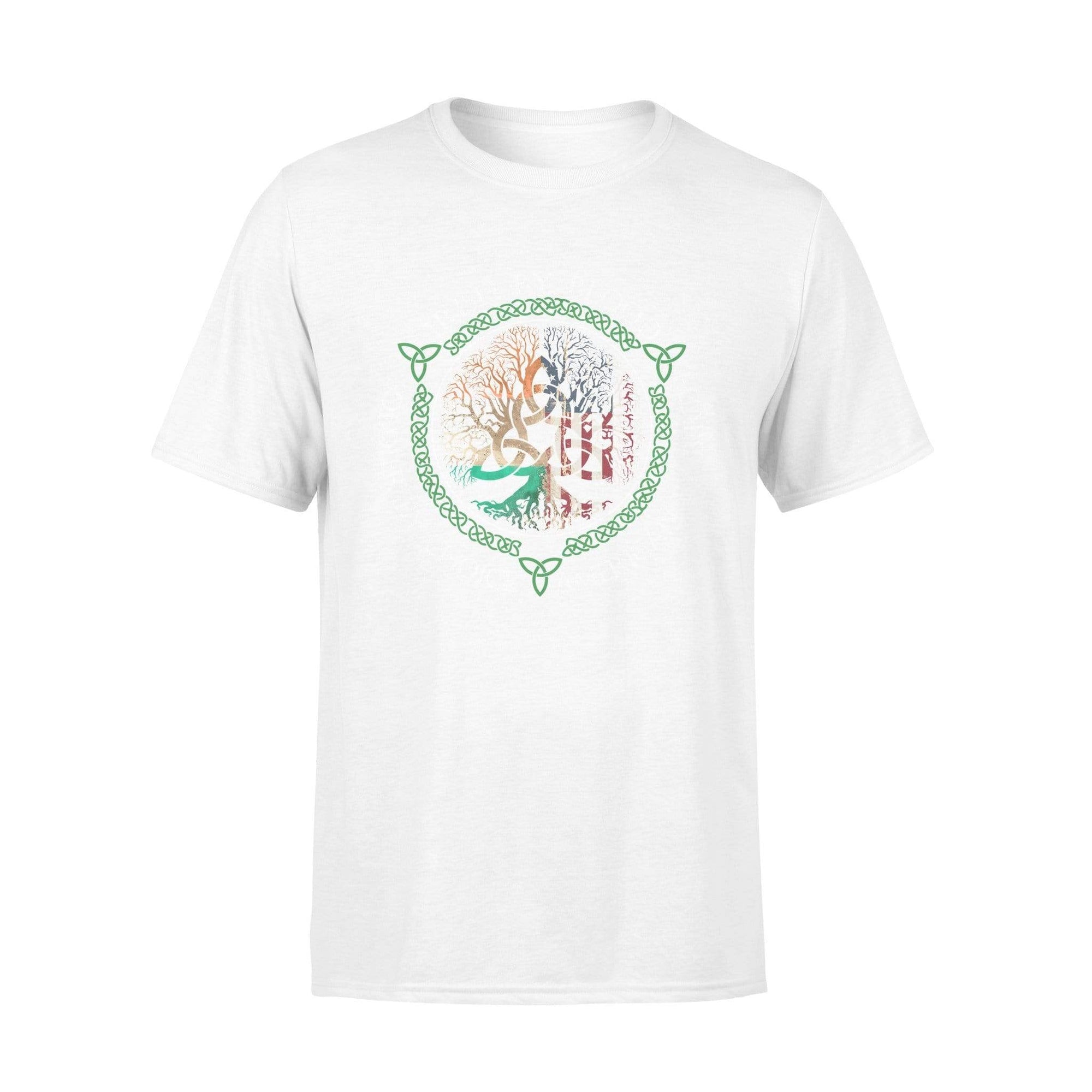 Army - St Patrick Day Irish By Blood Soldier By Choice Celtic Tree Shirt
