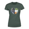 Personalized Shirt - TBL - Color Drop Half Flag Heart - Standard Women’s T-shirt