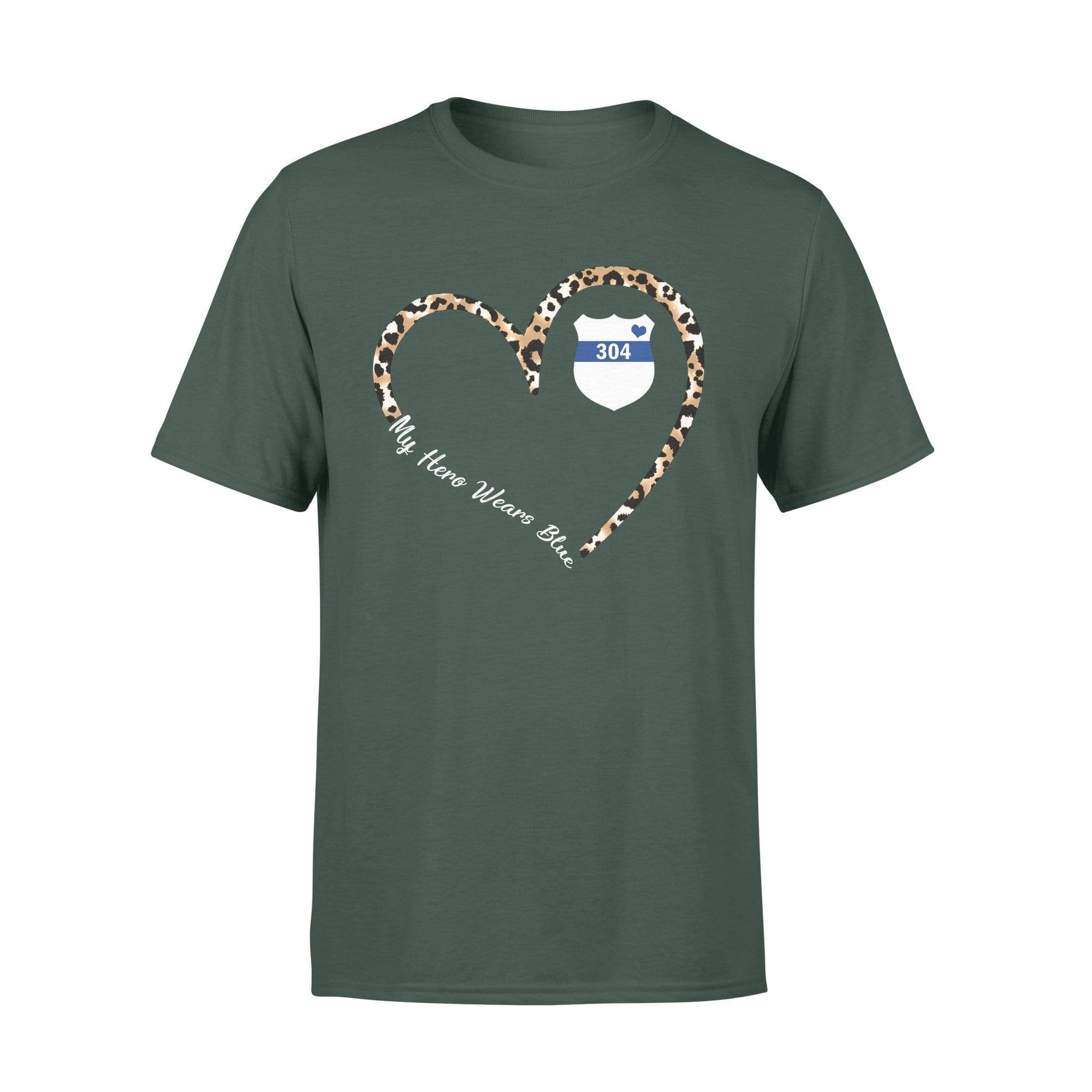 Personalized Shirt - TBL - Heart 3-4 Leopard - Standard T-shirt