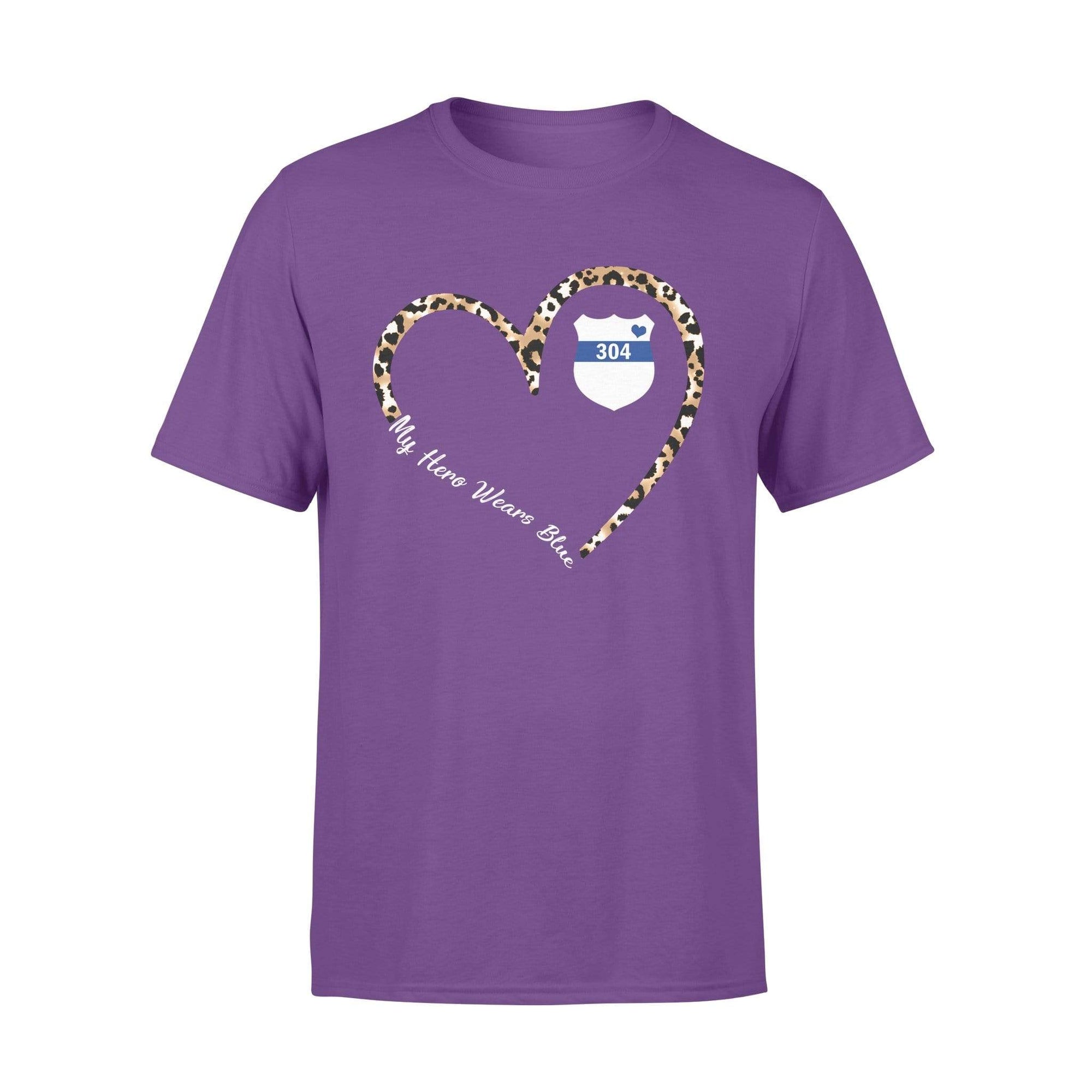 Personalized Shirt - TBL - Heart 3-4 Leopard - Standard T-shirt