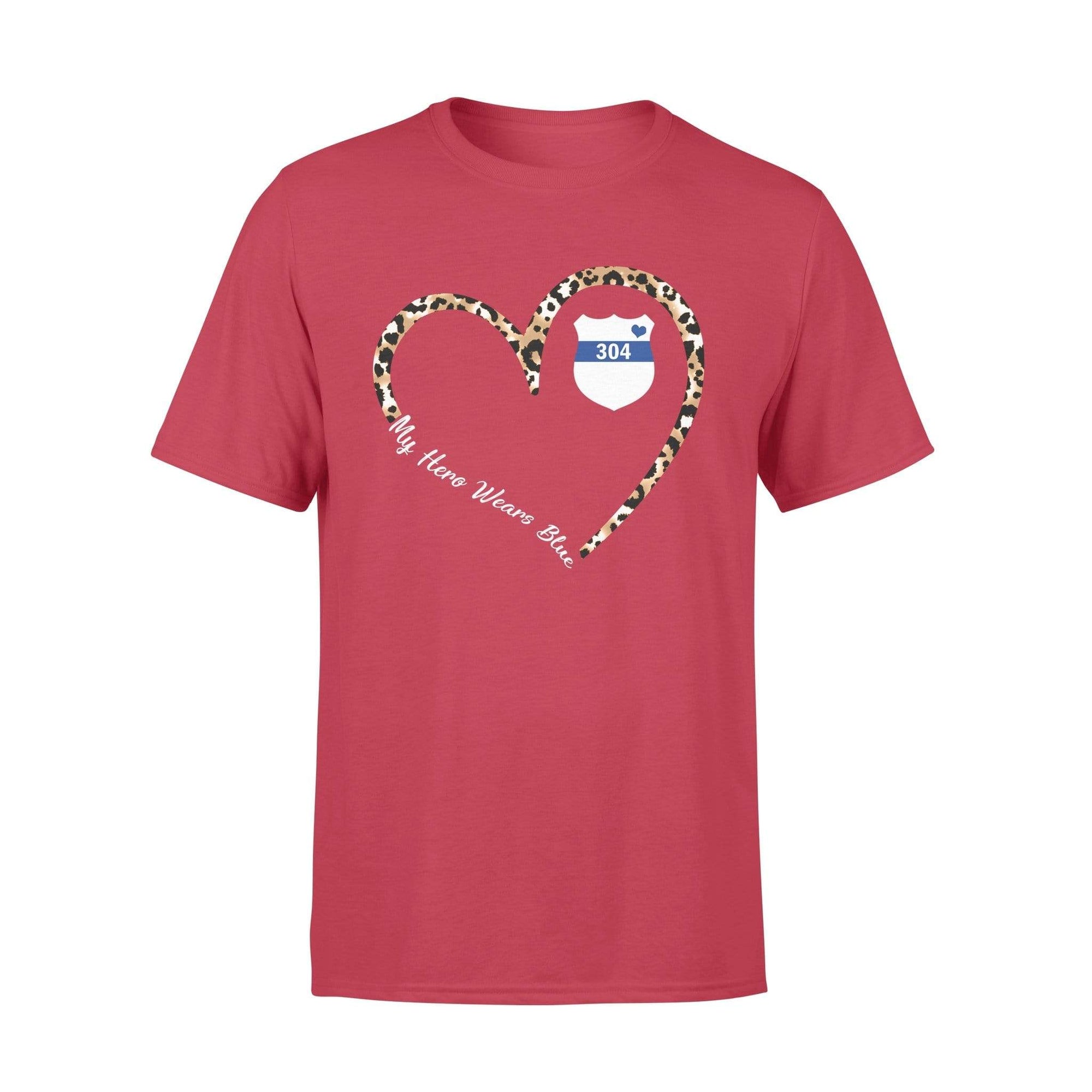 Personalized Shirt - TBL - Heart 3-4 Leopard - Standard T-shirt