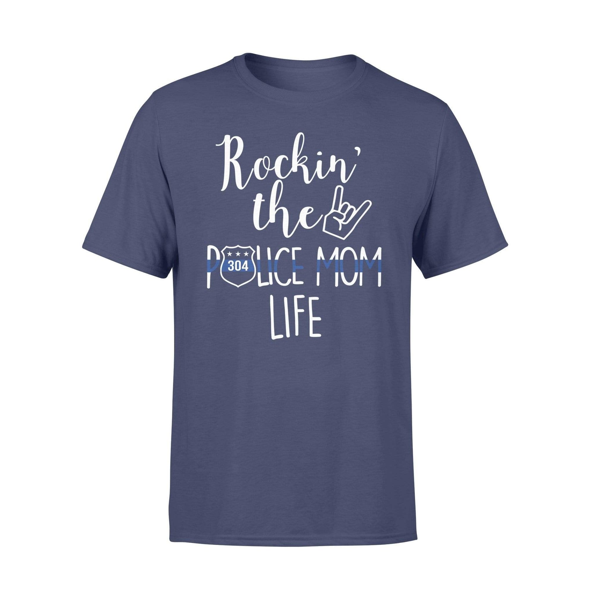 Rockin Police Mom Life  Personalized Shirt