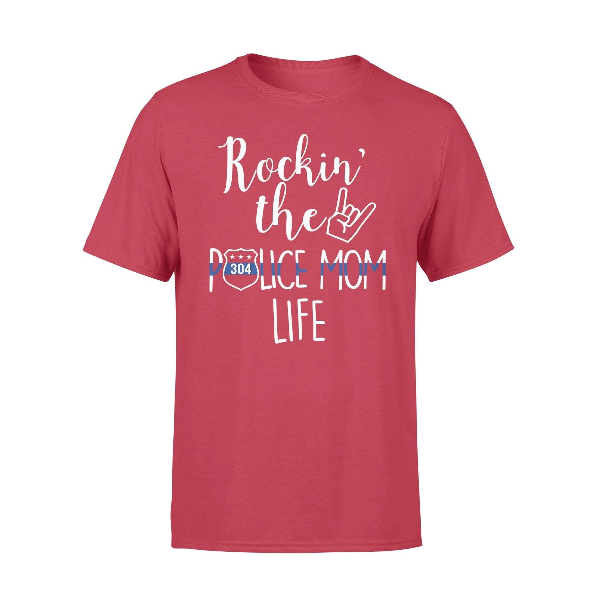 Rockin Police Mom Life  Personalized Shirt