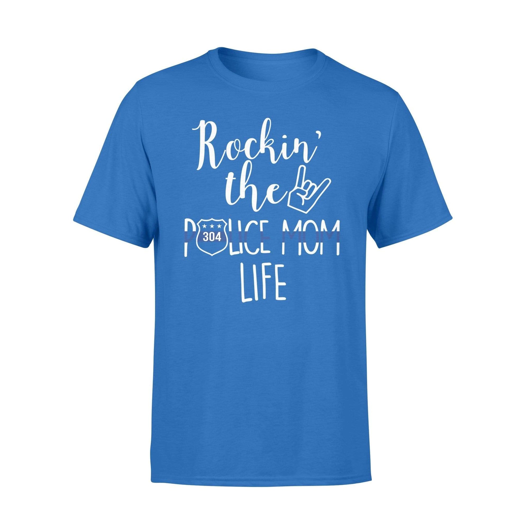 Rockin Police Mom Life  Personalized Shirt