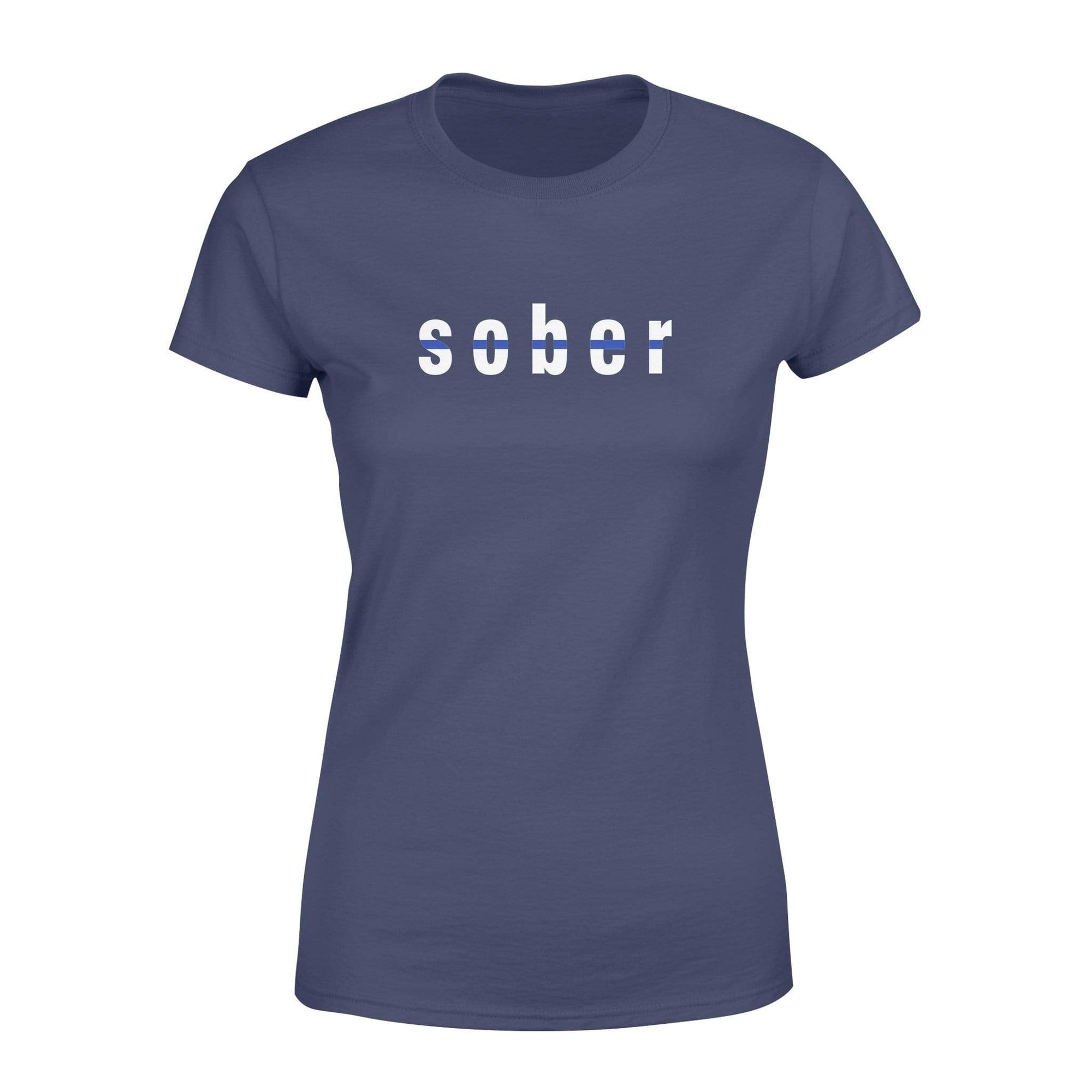 Sober Personalized Women T-Shirt