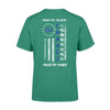 St Patrick Day Circle Star Flag (Blank On The Front) Personalized Shirt