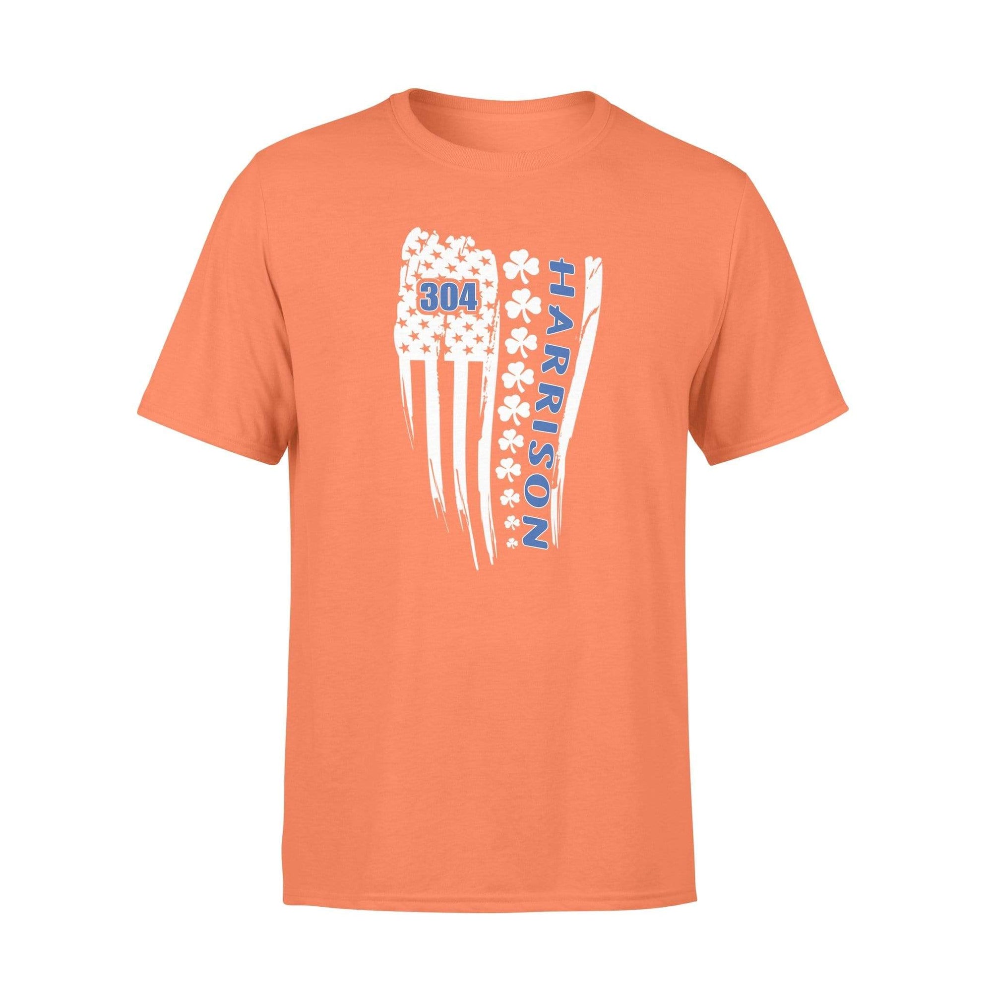 St Patrick Day Distressed Shamrock And Flag Personalized Shirt