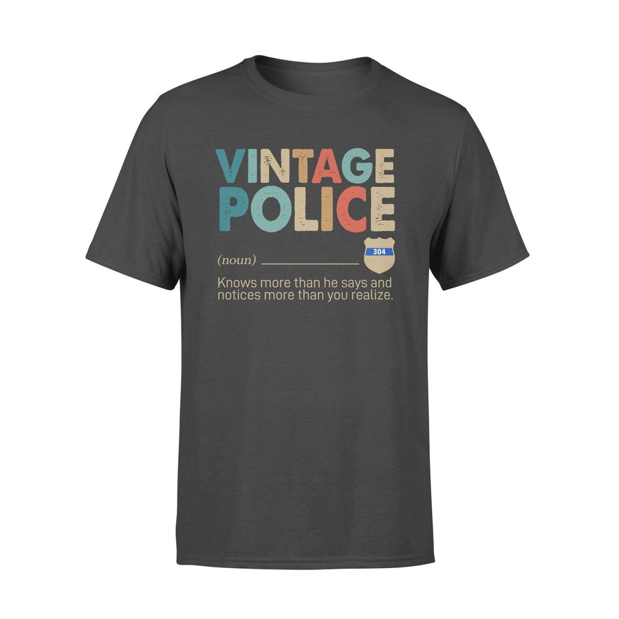 Vintage Police Personalized Shirt