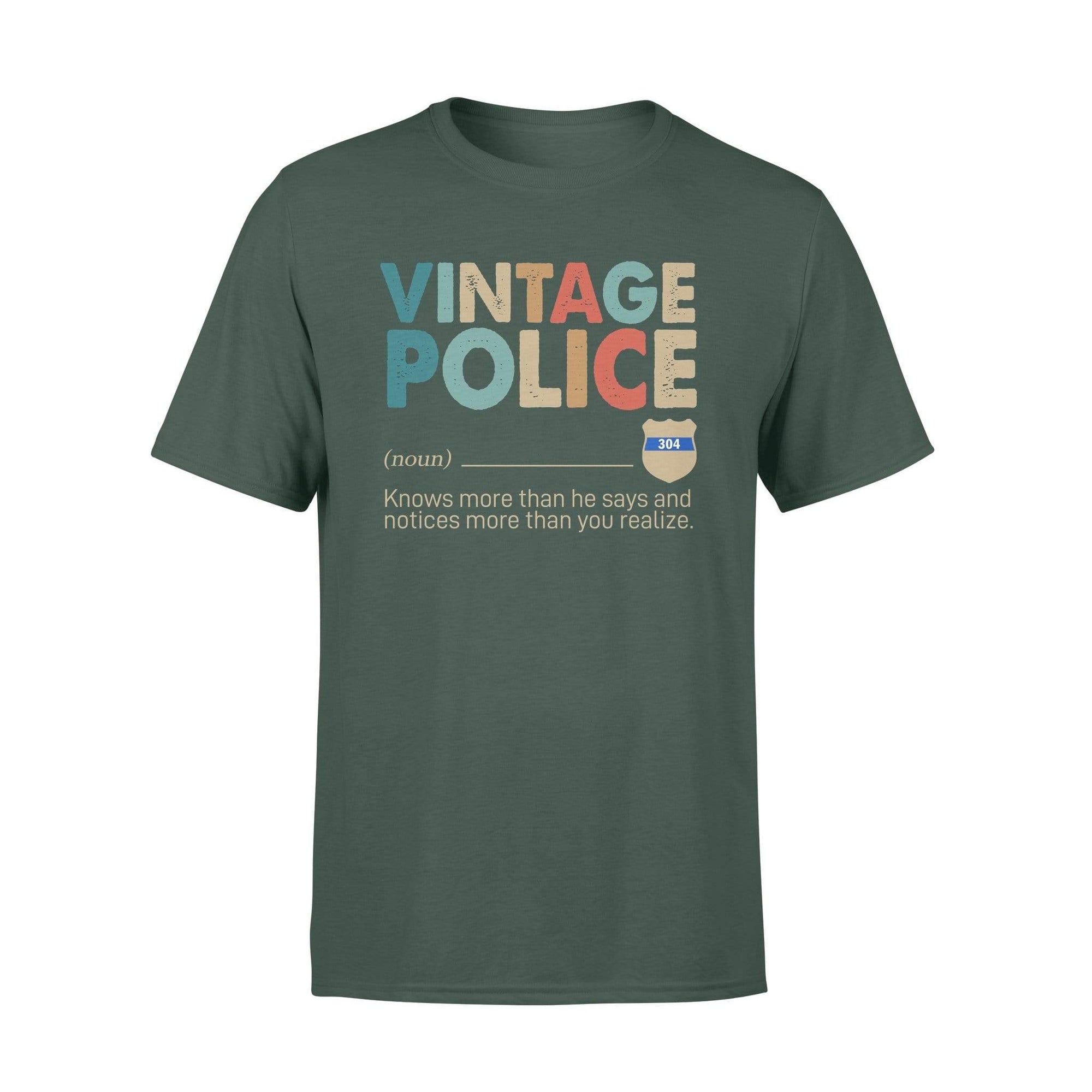 Vintage Police Personalized Shirt