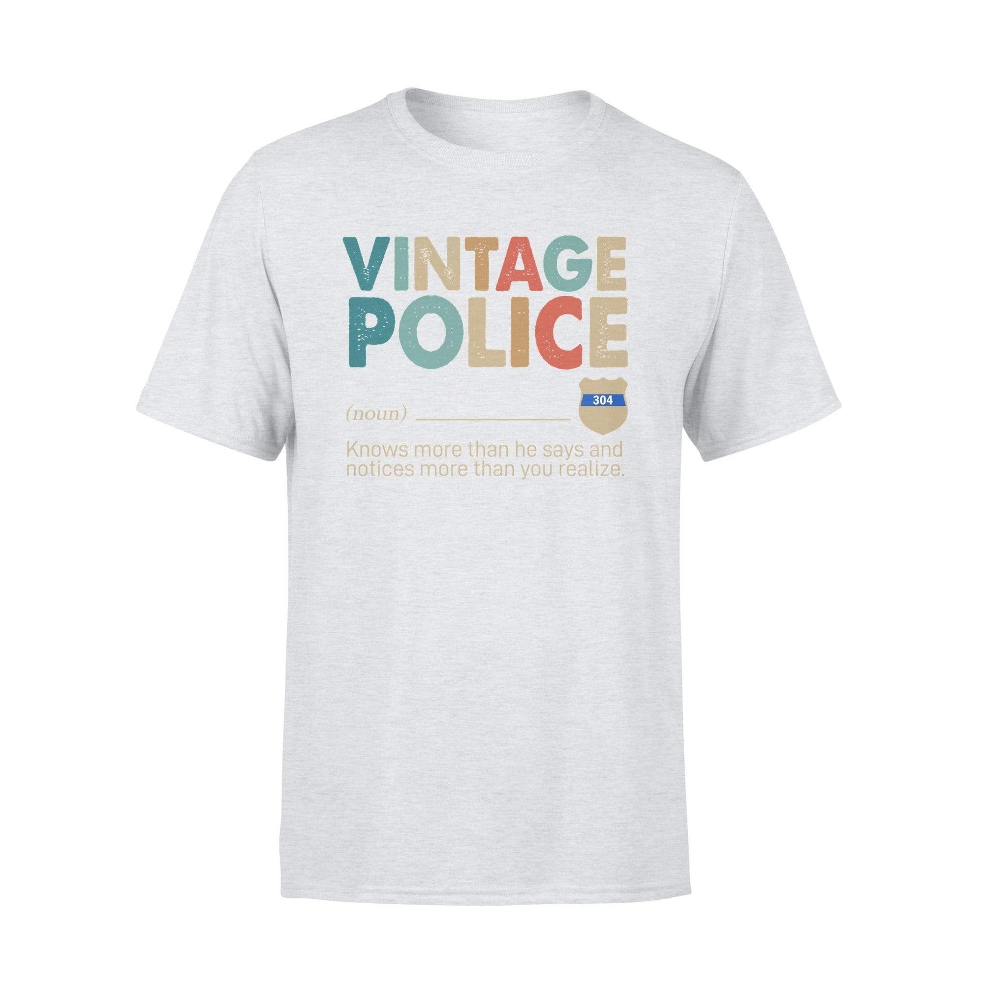 Vintage Police Personalized Shirt