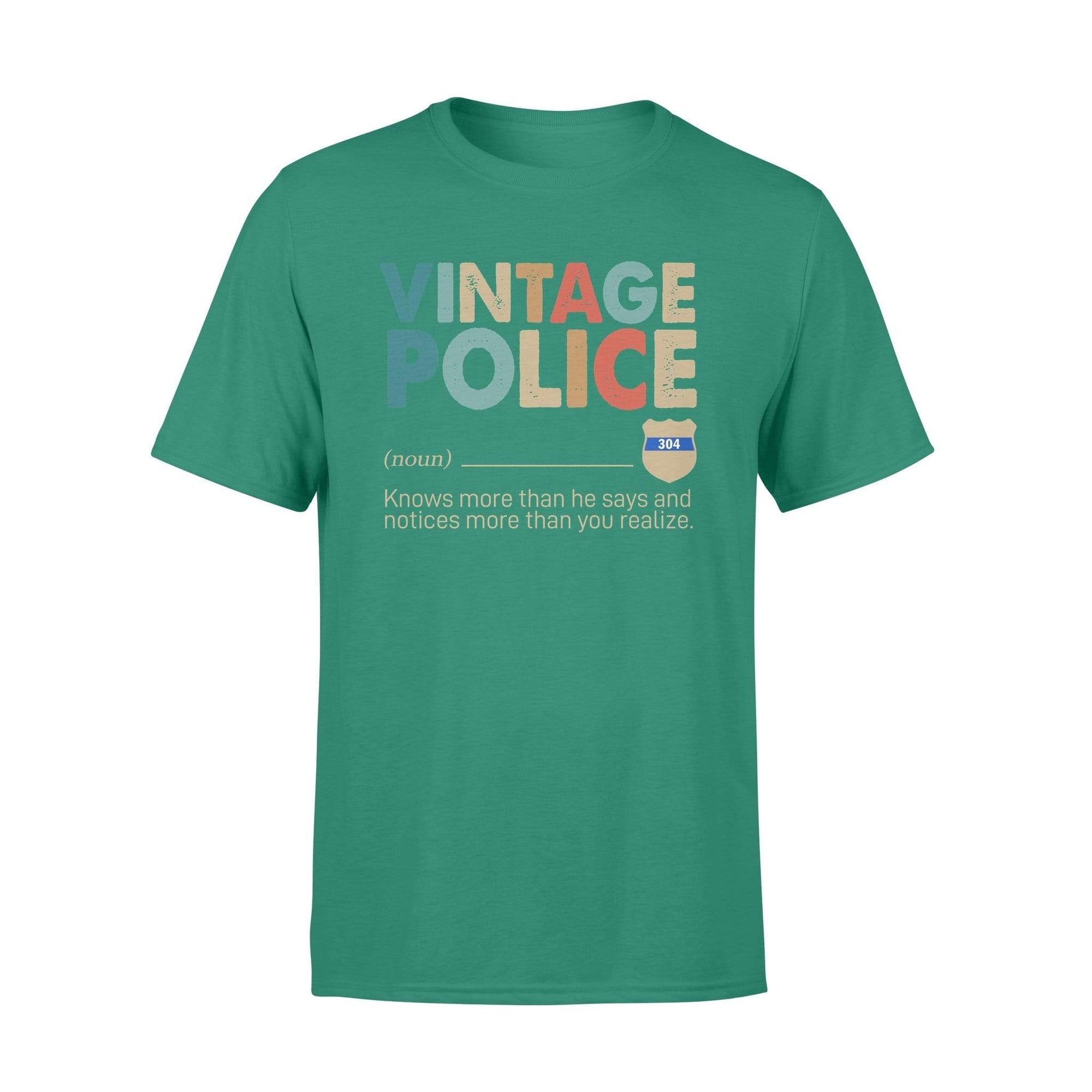 Vintage Police Personalized Shirt