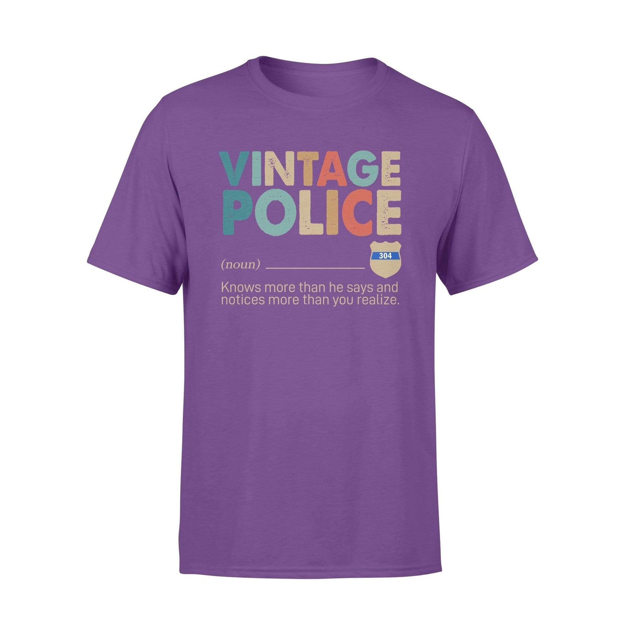 Vintage Police Personalized Shirt