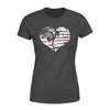Personalized Shirt - TRL - Fire Heart Flag - Standard Women’s T-shirt