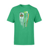 TRL - St Patrick Day Firefighter Axe Distressed Flag Personalized Shirt