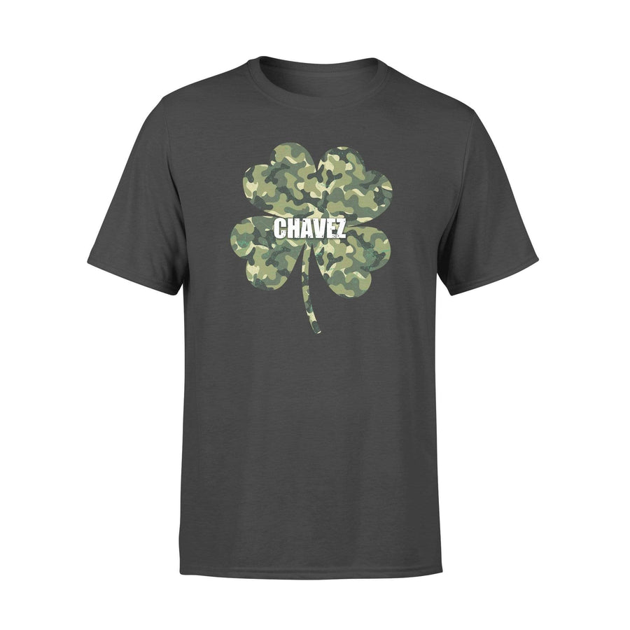 Shamrock Camouflage Personalized Veteran Shirt