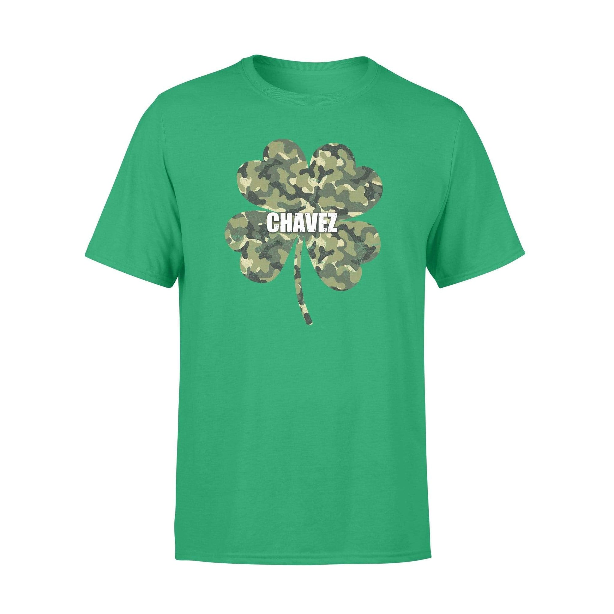 Shamrock Camouflage Personalized Veteran Shirt