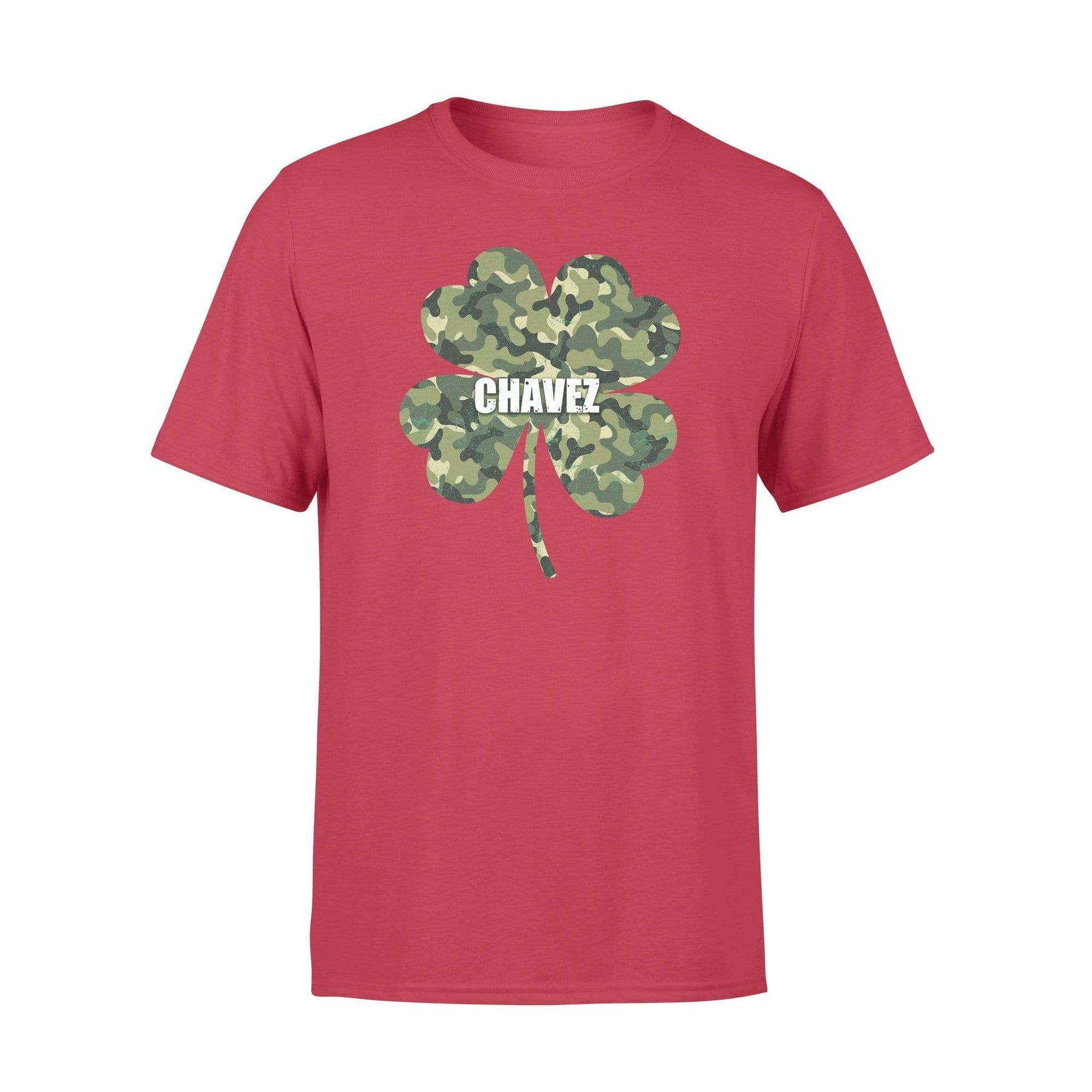 Shamrock Camouflage Personalized Veteran Shirt
