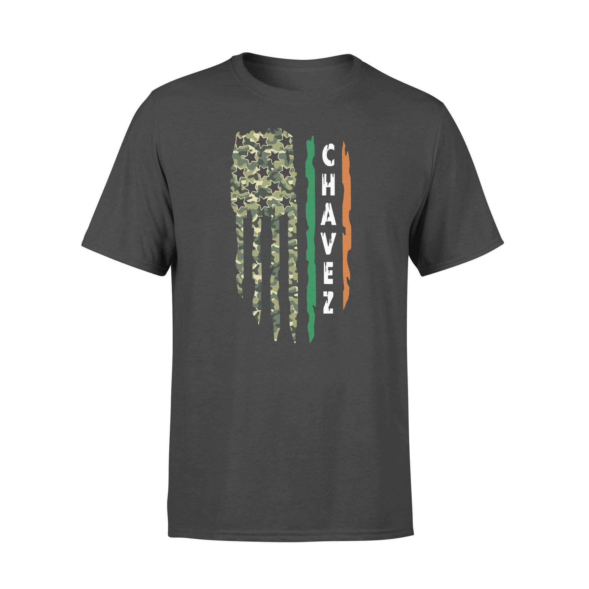 St Patrick Day Distressed Flag Camouflage Personalized Veteran Shirt