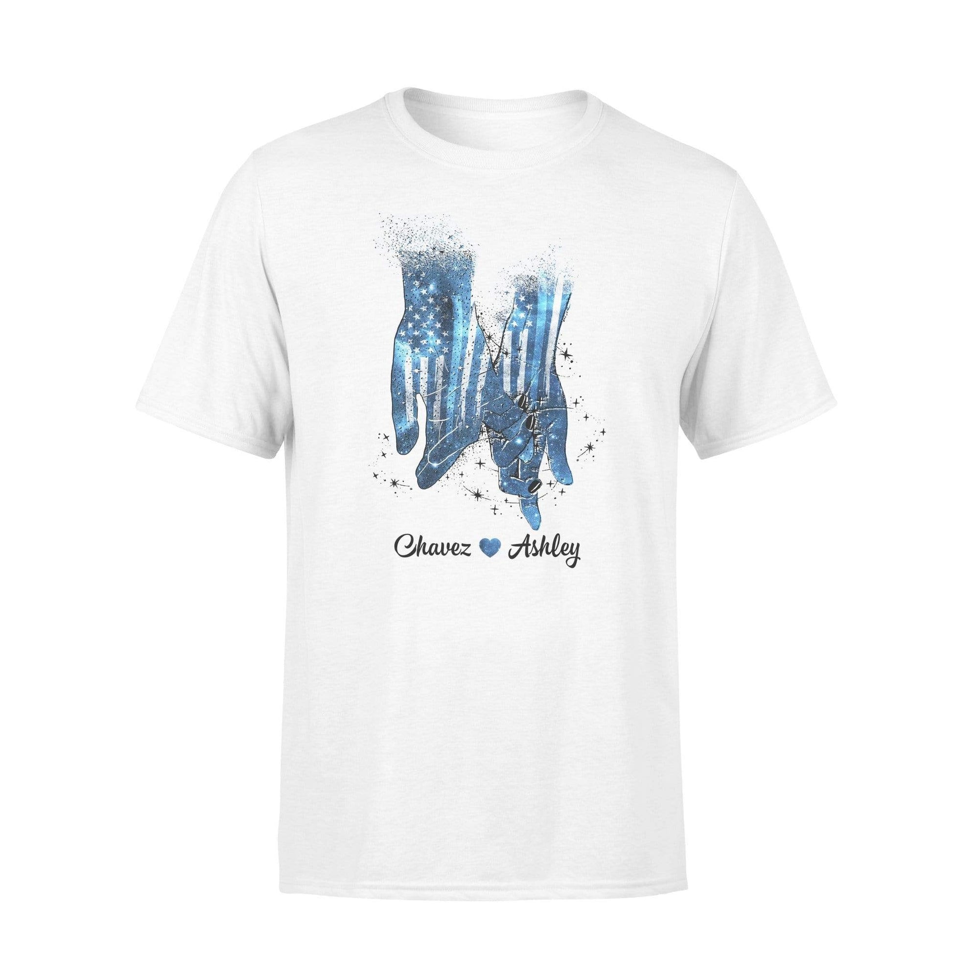 Thin Blue Line - Always By Your Side Police Couple Personalized Police Shirt