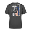 Thin Blue Line - Behind A Police Personalized Police Shirt