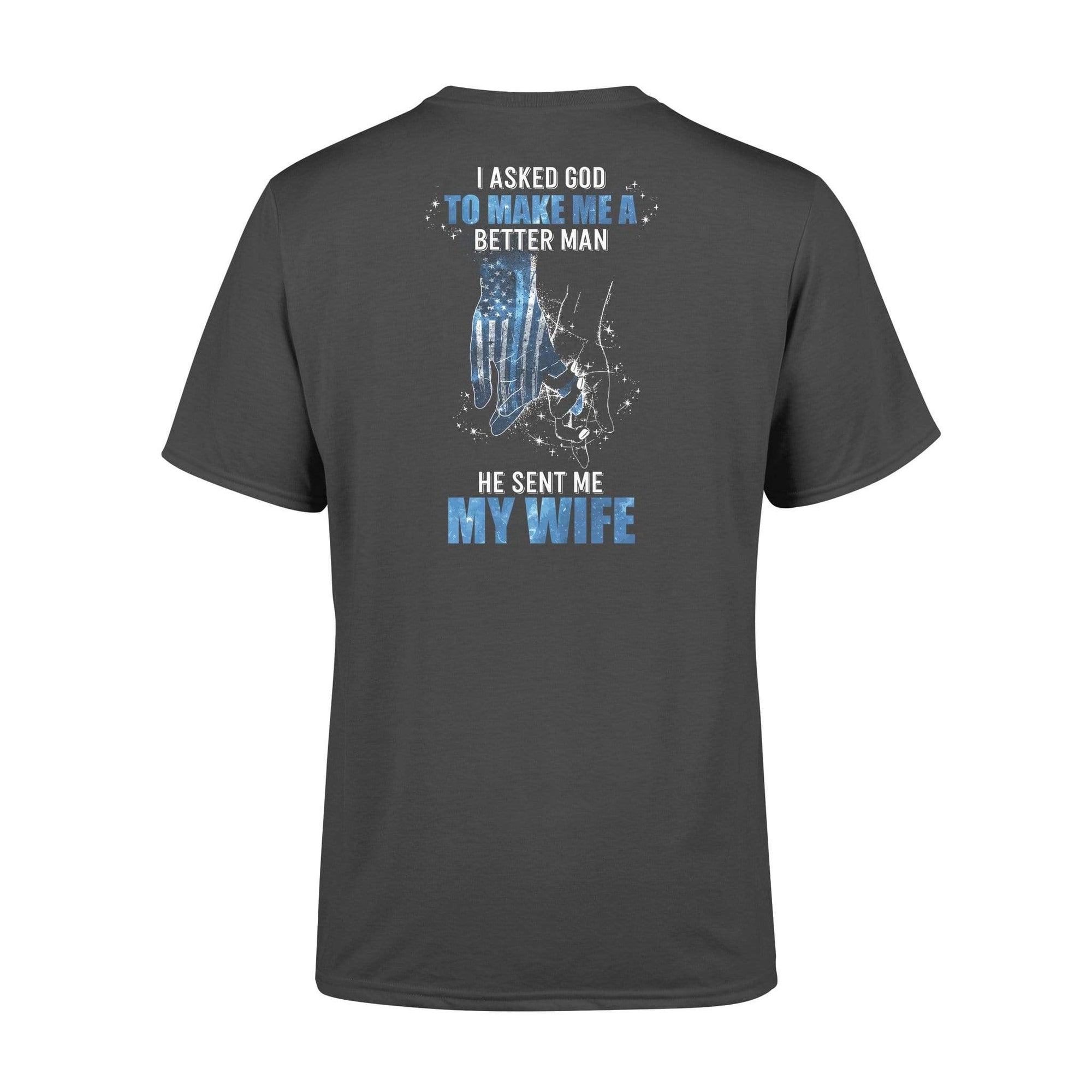 Thin Blue Line - Better Man Personalized Police Shirt